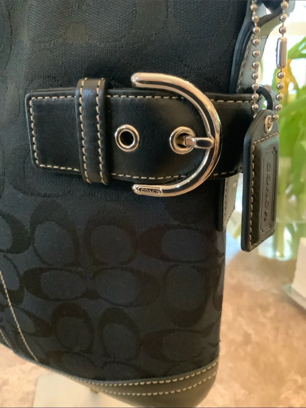 Coach NWT Vintage Signature Small Soft Duffle Leather Shoulder bag - Picture 7 of 17